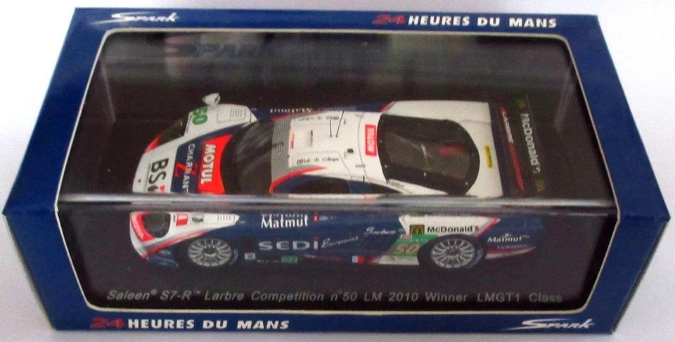 Spark Saleen S7R #50 LM 2010 1/43 S2572 WinnerLMGT1 class 13th overall Larbre - Photo 3/4