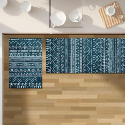 Kitchen Rugs and Mats Sets, 2 Pieces Narrow Kitchen Runner Rug Non Slip Washa... - Picture 7 of 7