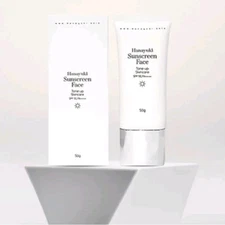 Hanayuki Sunscreen Tone-Up SPF50+ PA++++ 50ml Brightening UV Face Sunblock