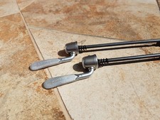 vintage Shimano quick release skewers, road QR set, VGC !!!