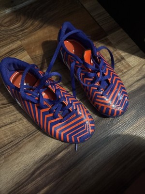Adidas Mens Rare Predator Absolado Instinct FG Kids Blue Red Soccer Cleats 12k