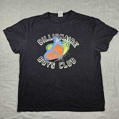 Billionaire Boys Club Butterfly Graphic T-Shirt Black Mens XXL 7 Mercer St NYC