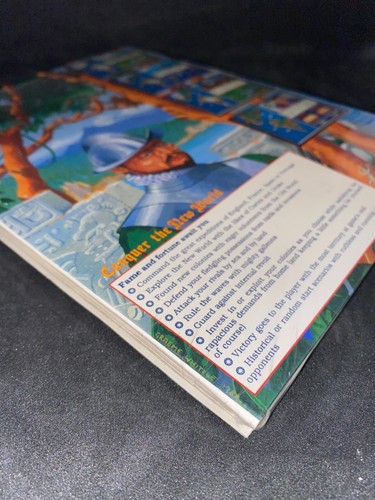 Gold Of The Americas PC MS DOS 3" 1/2 Disks - IBM/Tandy Big Box New Sealed PAL - Picture 8 of 13