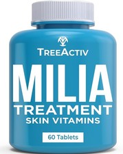 TreeActiv Skin Vitamins 30 Day Treatment 60 Tablets Acne Clear Inside Out