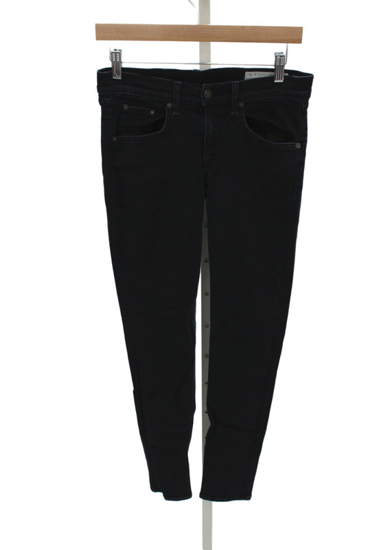 Rag & Bone Womens Skinny Black Jeans Size 27