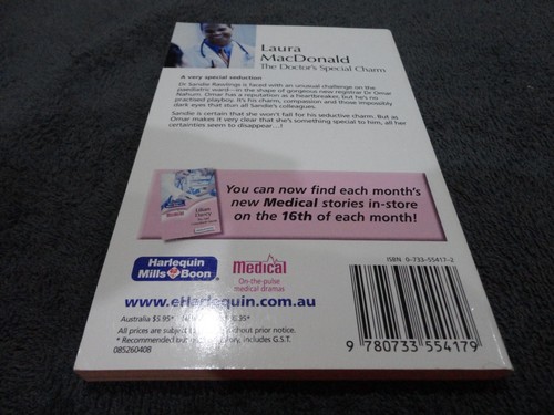 The Doctor's Special Charm by Laura MacDonald (2004) - MILLS & BOON-MEDICAL - Picture 3 of 3