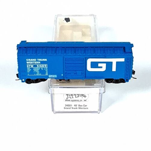 Atlas N 34081 Grand Trunk Western 40' Single Door Boxcar Car #516891 - TOP