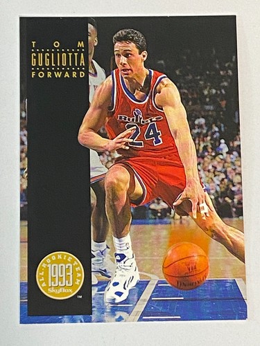 1993 94 Skybox Premium Basketball All Rookie Insert AR4 Tom 1993-94-skybox-premium-basketball-all-rookie-insert-ar4-tom