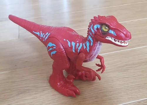 ROBO ALIVE Rampaging VELOCRAPTOR Walking Raptor Dinosaur Toy RED - Picture 2 of 4