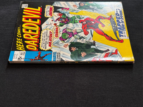 Daredevil #61 #62 #65 Marvel Comic Book Lot Bronze Age 1970's FR/GD - 第 2/7 張圖片