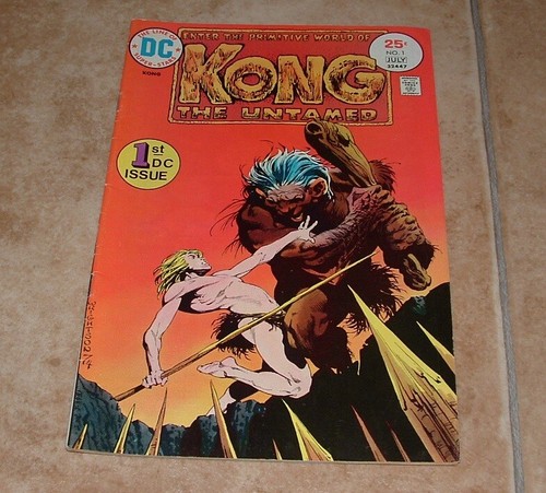 1975 DC KONG THE UNTAMED No. 1 July - Photo 1/5