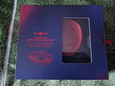 Miniature Grandstand Old Spotify Camp Nou FC Barcelona Limited