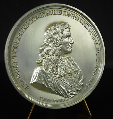 1669年 Louis XIV Navigation 再確立 シルバー メダル 1669年 Louis XIV Navigation 再確立 シルバー メダル