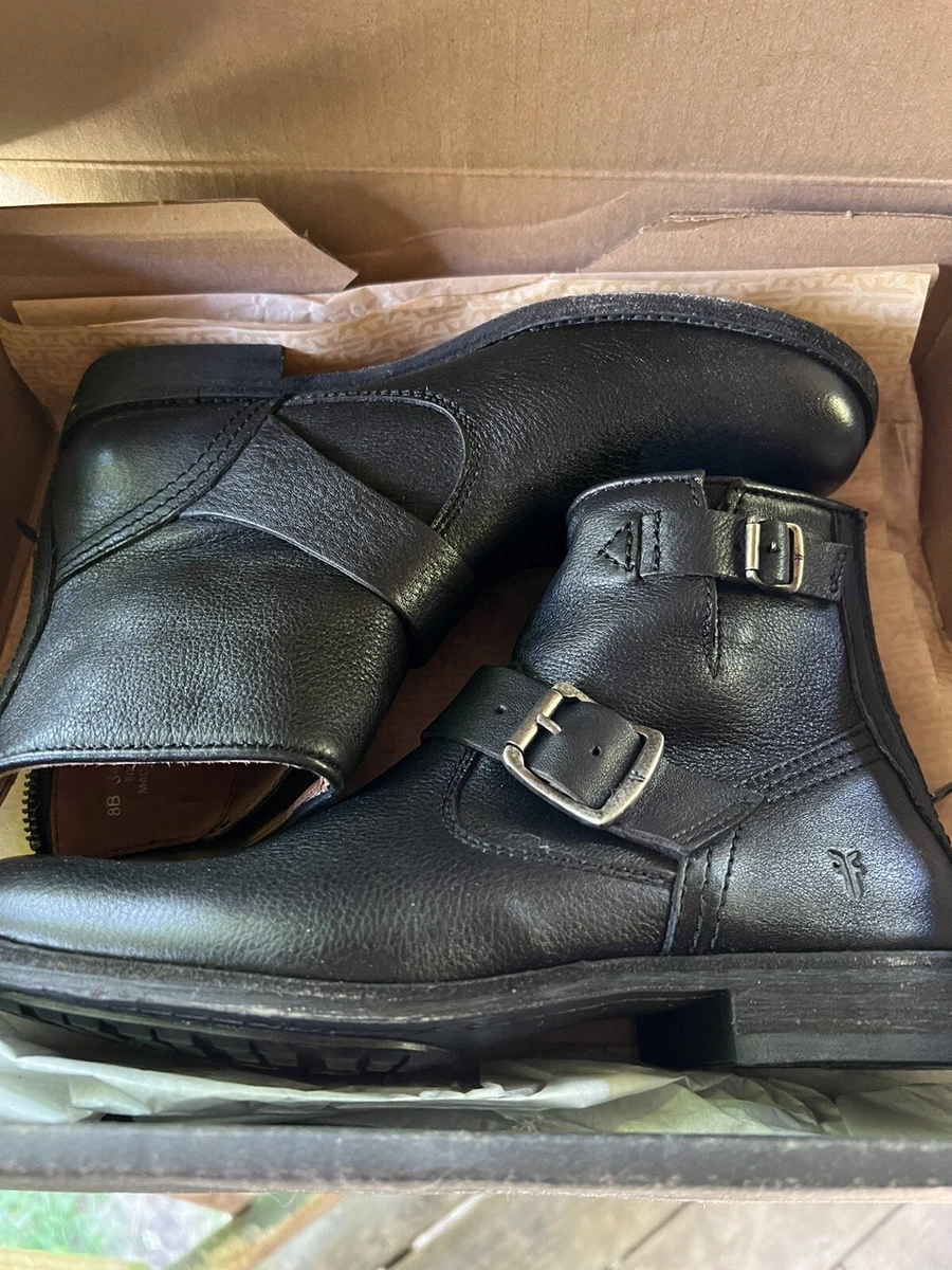 Frye tyler engineer short boot womens hotsell
