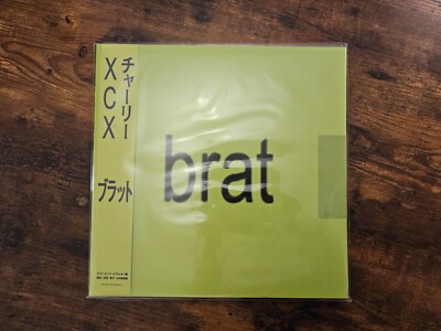 Charli XCX Brat Vinyl Japan Obi /200 Pink Splatter | Big Love | S