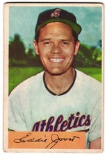 Eddie Joost 1954 Bowman Color MLB Card #35