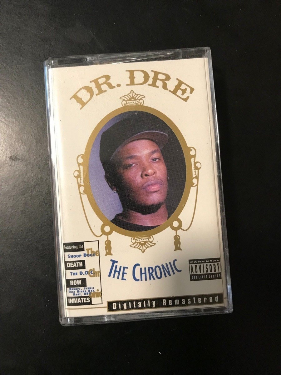 RARE Dr. Dre Chronic Digitally Remastered Cassette Tape Rap