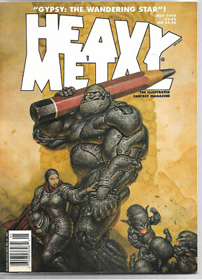 HEAVY METAL Vo.12 No.2 (#157) Chichoni (Sam Henderson) DAve Cooper (Terry Laban)