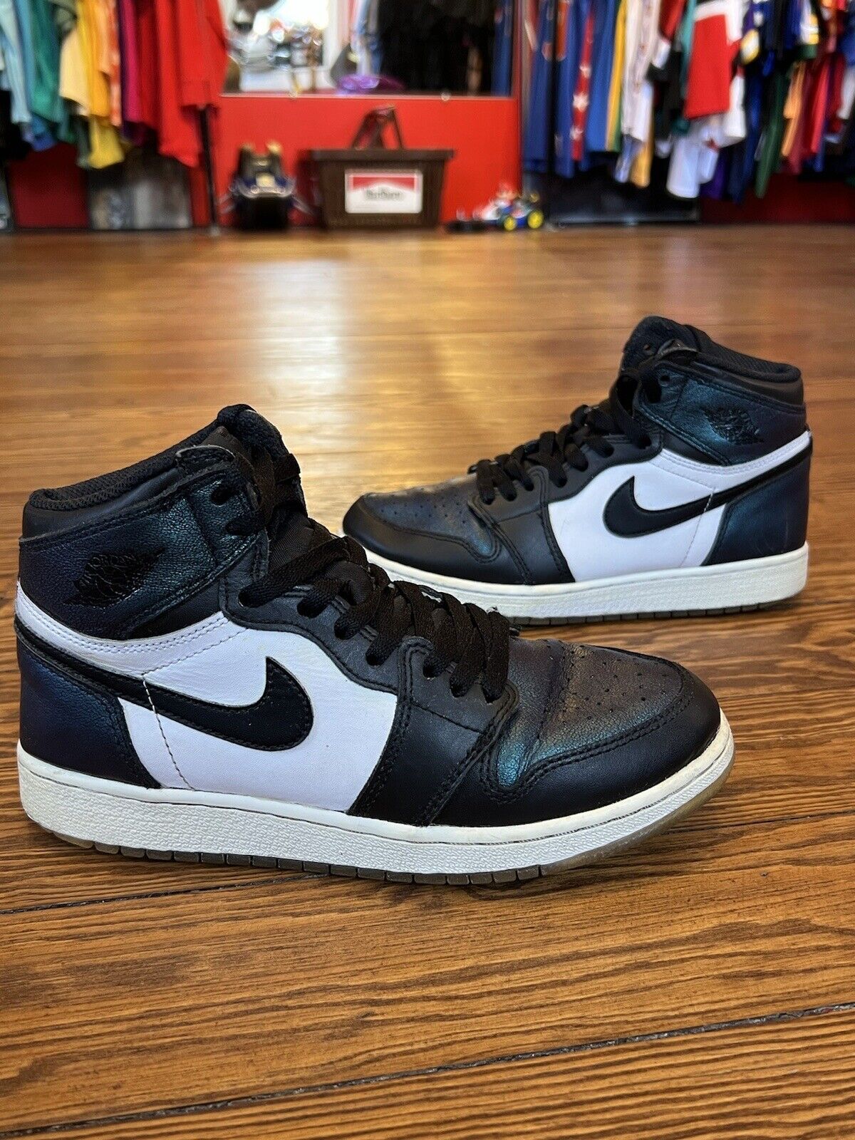 AIR JORDAN 1 RETRO HIGH OG BLACK 27cm