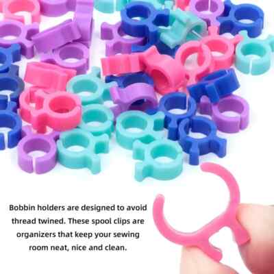 10/20 Stück Nähspule kleine Clips Fadenclips Halter zum Quilten Nähen