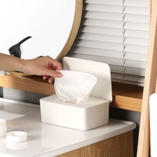 Dustproof Storage Case Wet Wipes Paper Tissue Box Lid Dispenser Holder