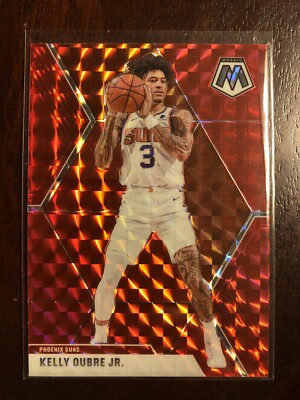 Kelly Oubre Jr 2019-20 Panini Mosaic #148 Red Prizm Phoenix Suns
