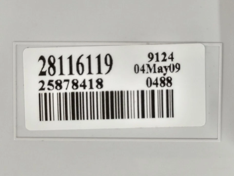 Chevy Malibu 08+ manual heat and AC air climate control unit. Silver. Brand new! Foto 4 de 4