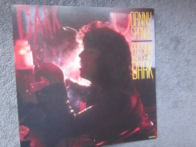 Danny Spanos 1983 Passion In The Dark 12x12 Promo Cover Flat Poster