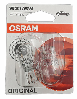 W21/5W OSRAM Original Spare Part 2pcs. 12V 21W/5W W3x16q Blister 7515-02B