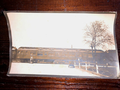 Pullman Car Union Overland Limited - Old 1908 Photo N Platte NE