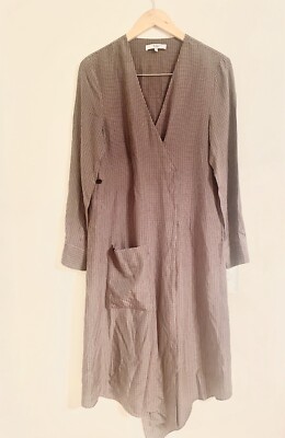 tibi asymmetrical shirt dress Tibi Asymmetric Mini Dress – Pilgrim Clothing Outlet main image 1