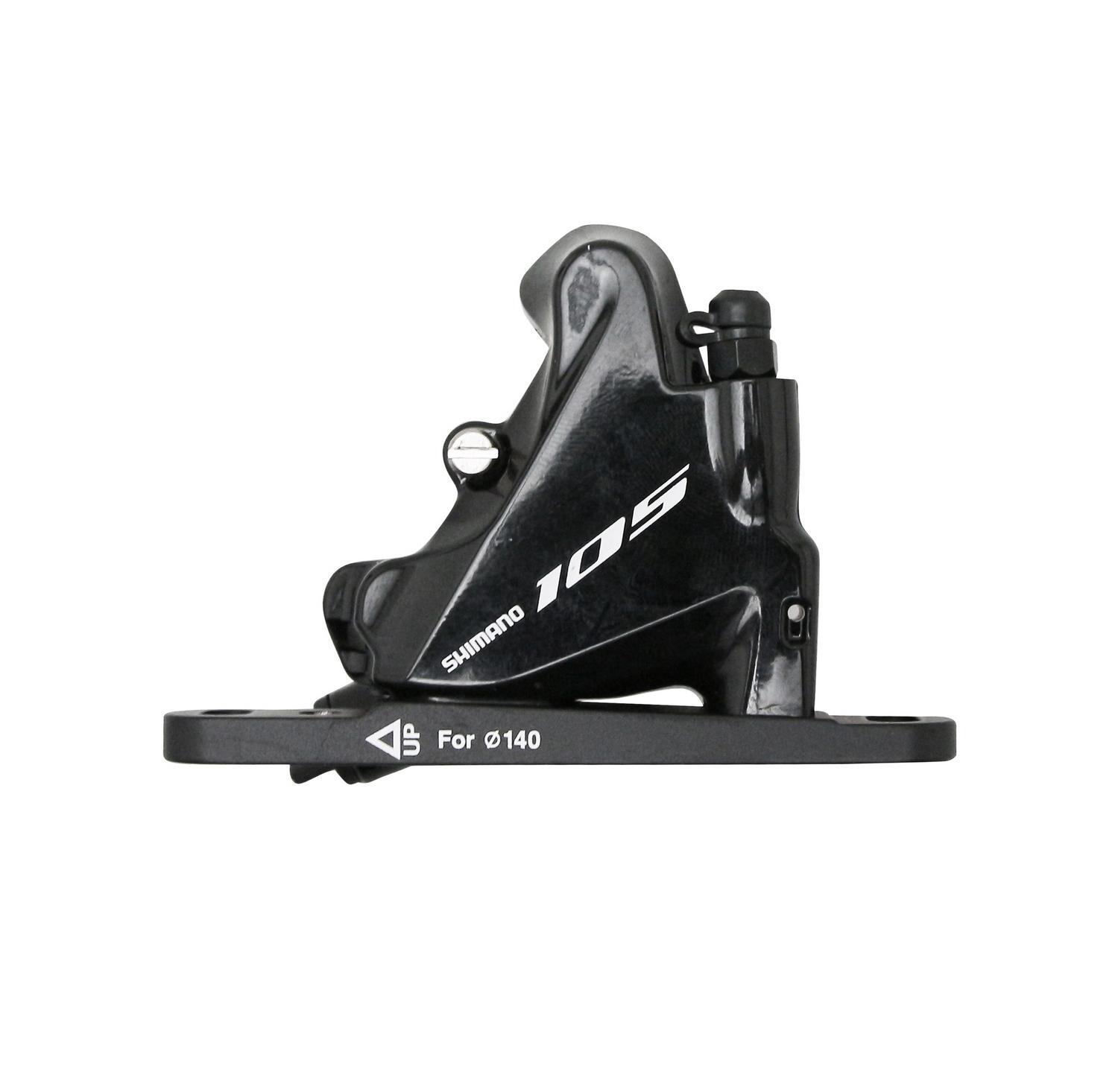 Etrier frein route Shimano disc 105 R7070 noir hydraulique avant pour cadre velo route