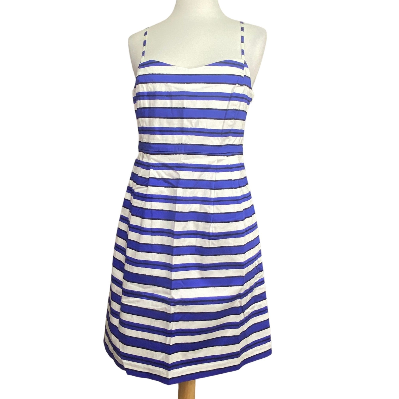 Gap Sundress Size 8 Striped Blue White-image