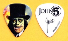 Rob Zombie John 5 Signature Man In The Beaver Hat Guitar Pick - 2016-2017 Tour