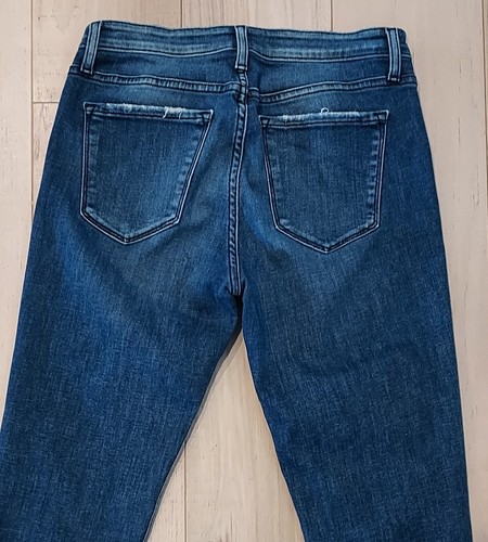 Flying Monkey Skinny Jeans Womens Size 28 x 26 Blue Denim 9.5 Rise - Picture 4 of 5