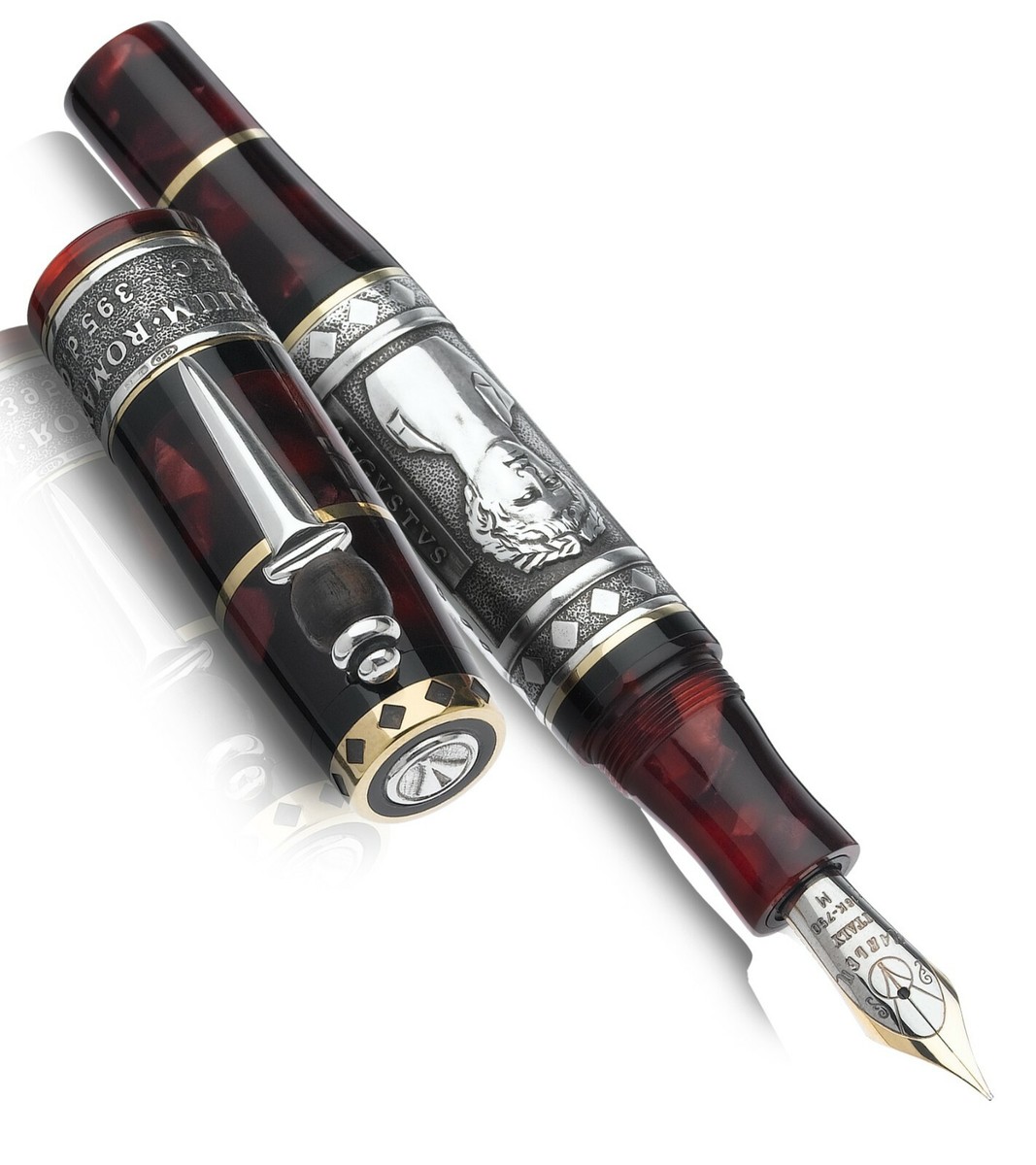Marlen Imperium Romanum Limited Edition Fountain Pen | 18K Marlen Imperium Romanum Limited Edition Fountain Pen | 18K
