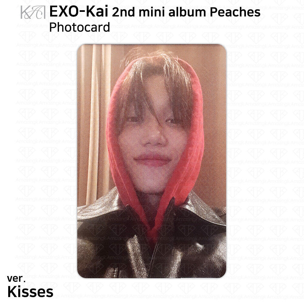 KAI Kai from EXO The 2nd Mini Album Peaches Official photocard Photo Card  Kpop