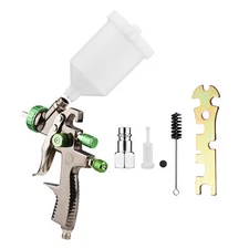 LVLP 1.3mm Air   Kit 600cc Fluid Cup  Feed Air Paint Sprayer J8Y8