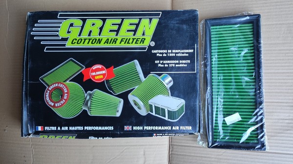 Ersatzluftfilter Green Alfa Romeo 75 Turbo Evoluzione Type 162B1E P960026-image