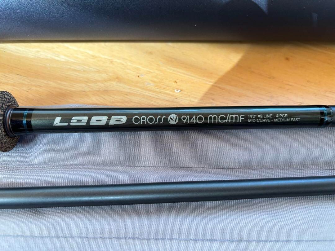 LOOP ダブルハンドフライロッド CROSS S1 9140-4MC-MF LOOP Double Hand Fly Rod CROSS S1 9140-4MC-MF | eBay