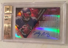 2014 Certified Potential Teddy Bridgewater RC Mirror Red Auto 17/20 BGS 9.5 GEM