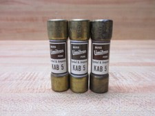 Buss KAB-5 Bussmann Fuse KAB5 Pack of 3 