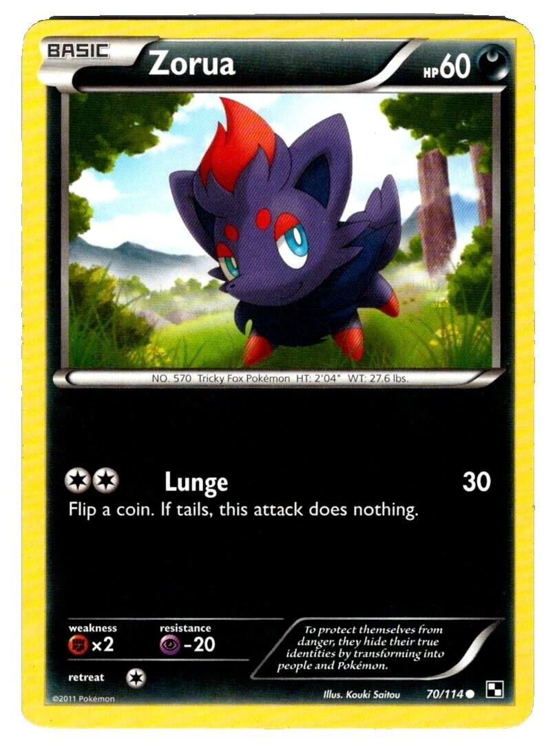 Near Mint or Better Black & White Trading Card Games in English