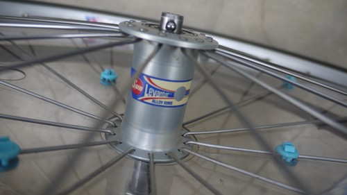 Pair RIFTON Mobile Stander 20” Quick Release ALLOY Sun Chinook WHEELS Only USA - Picture 9 of 16