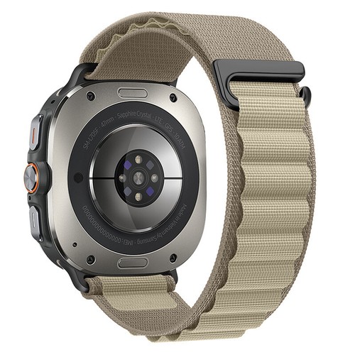 Bracelet Alpine Loop pour Samsung Galaxy Watch Ultra2/Ultra 47 mm bracelet nylon - Photo 15 sur 29
