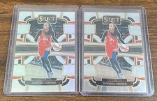 DeWanna Bonner 2024 Panini Select WNBA Concourse Silver & Base #48 Sun Lot (2)