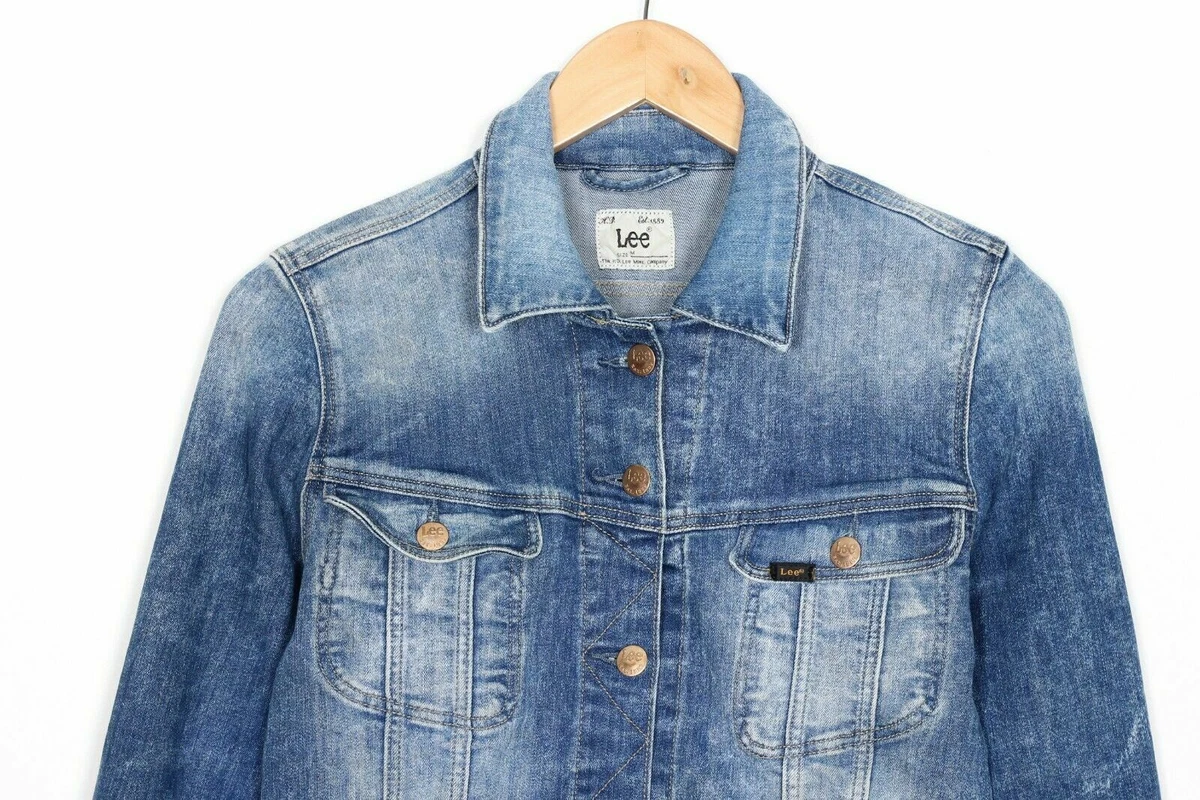 Lee rider denim jacket womens top