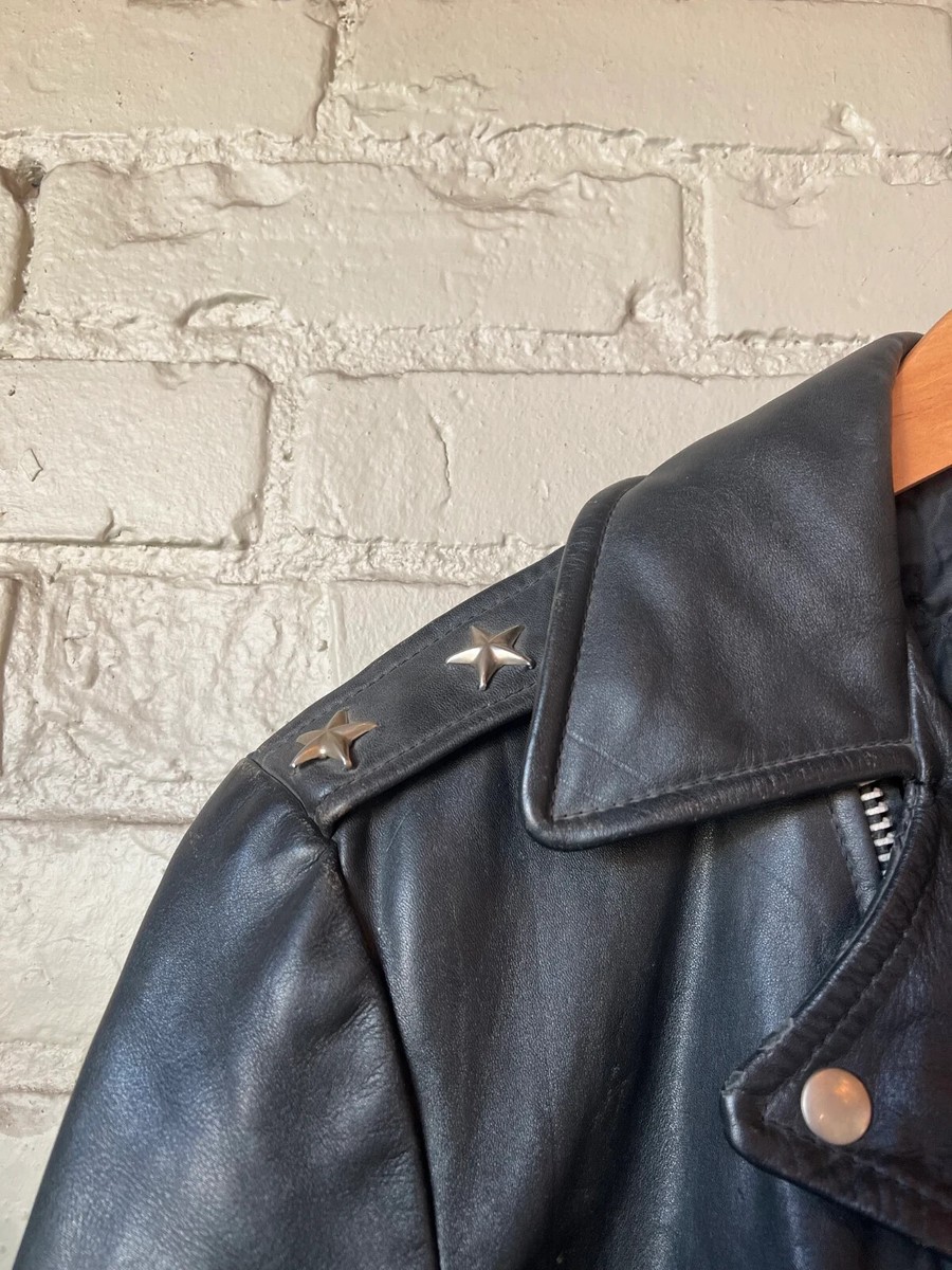Cooper Vintage 1960s Biker Leather Jacket Size 36 Medium Cooper Vintage 1960s Biker Leather Jacket Size 36 Medium