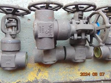 1-1/2" Vogt Forged Steel NPS Gate Valve A105N 2801 AAD87N0000Y CLASS 800