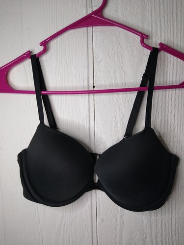 Calvin Klein Black Push-up Bra QP14280 34C Underwire Padded  - Picture 1 of 5